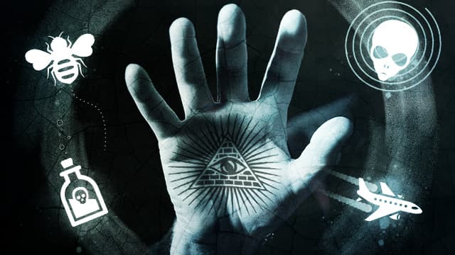 When you’re so deep in the conspiracy trenches, the fringe is your new home. 🏡💀🛸 #WelcomeToTheRabbitHole