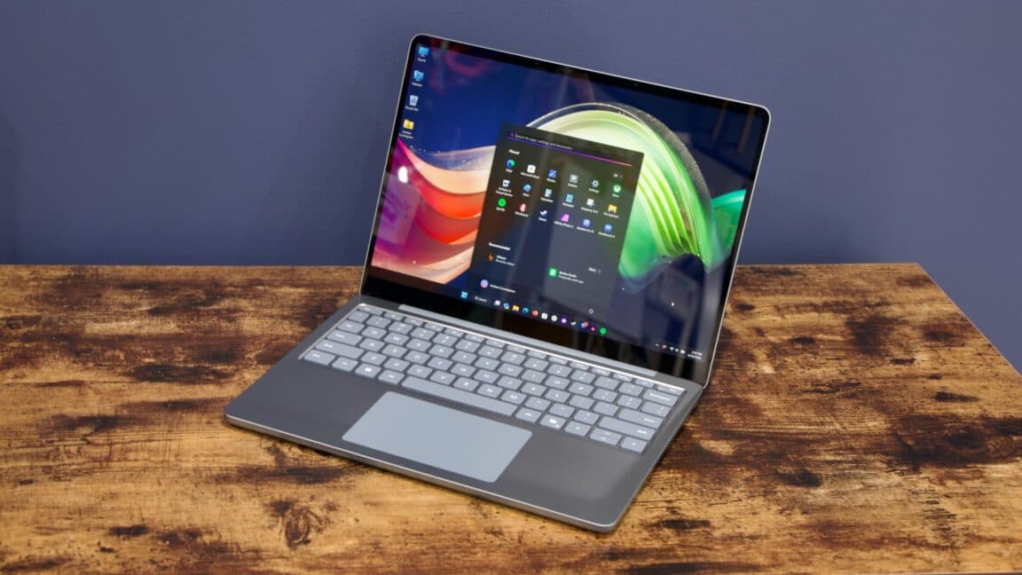 “13-inch Microsoft Surface Laptop: The ‘Oops! We did it again’ of PCs 💀👀 #NotImpressed #CopeAndSeethe”