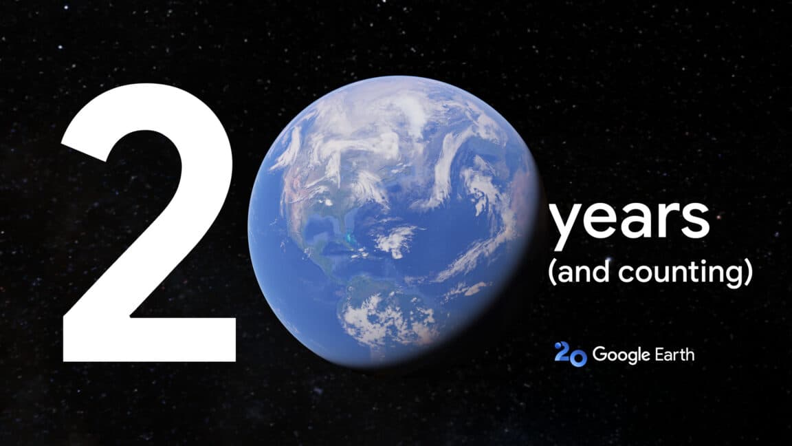 Google said "Time travel? Bet" 🎉🚀 #GoogleEarth20. Now you can cringe at your old street fits! 💀👖