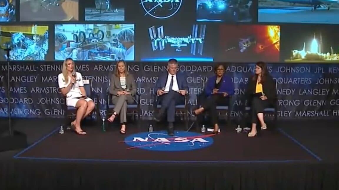 NASA town hall got them looking like they just dropped the hottest mixtape 🔥💀 #SendHelp #SpaceHostages