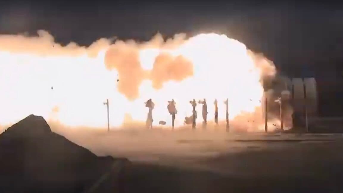 NASA's SLS booster really said "not today, fam" 💀🔥 & just yeeted itself into the void 🚀💨 #SpaceFails