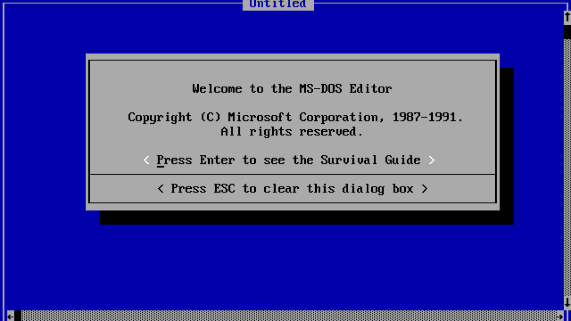 "Microsoft drops 🔥🔥 a DOS relic for Linux fam! Is it 1985 again? 🤔💀 #Throwback #Nostalgia"