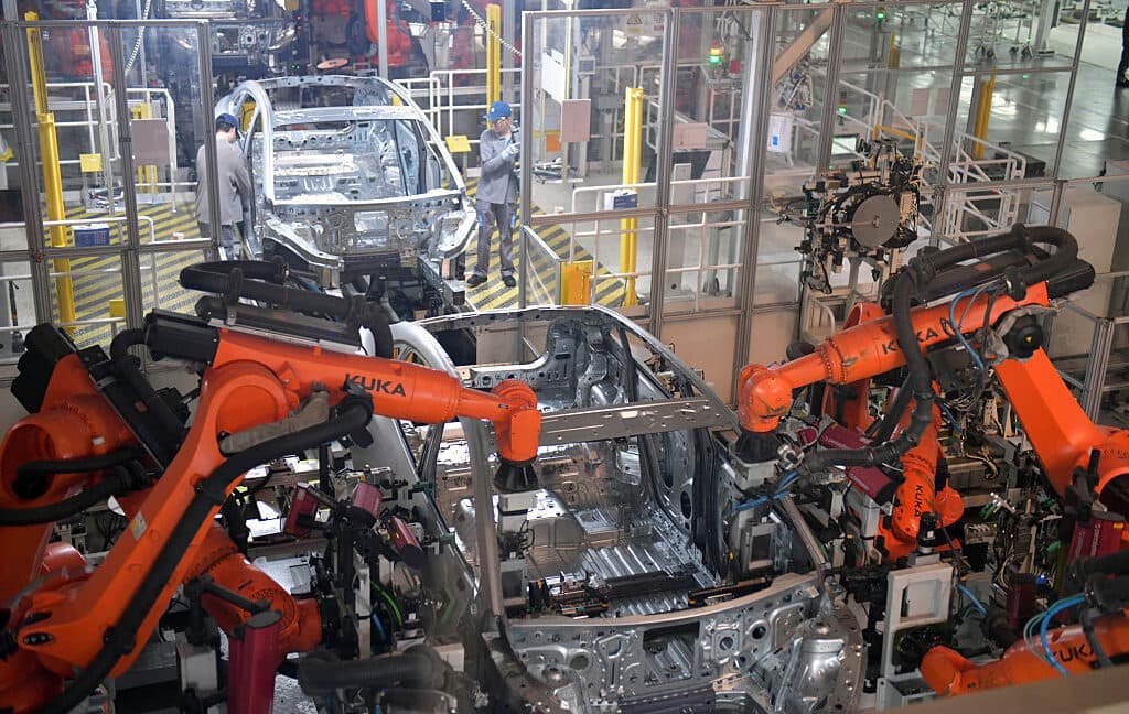 "When your AI squad hits the dance floor: DeepMind’s robots be swaying while manufacturing, fr fr 🕺🤖💃🔥"