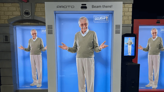 When LA Comic Con thought an AI Stan Lee hologram was a good idea... No cap, it's giving cringe ππ€π₯