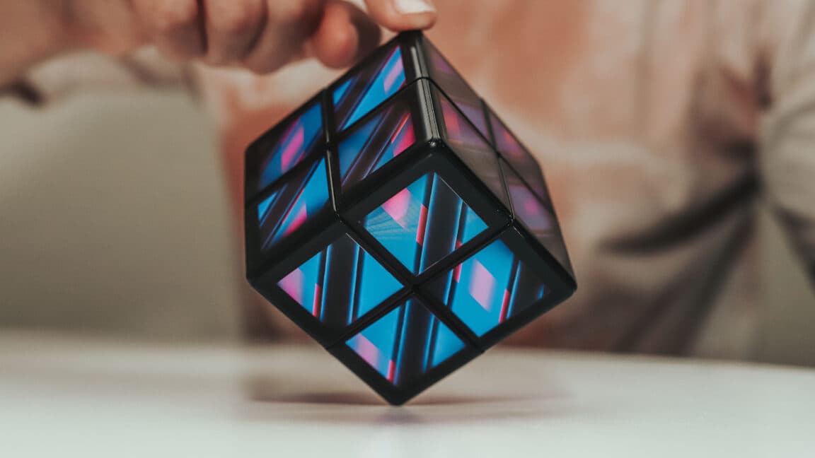 💀 Rubik's Cube got a glow-up for $299, now it’s basically a smartphone 🤖✨ #FullyLoaded 🔥🧩