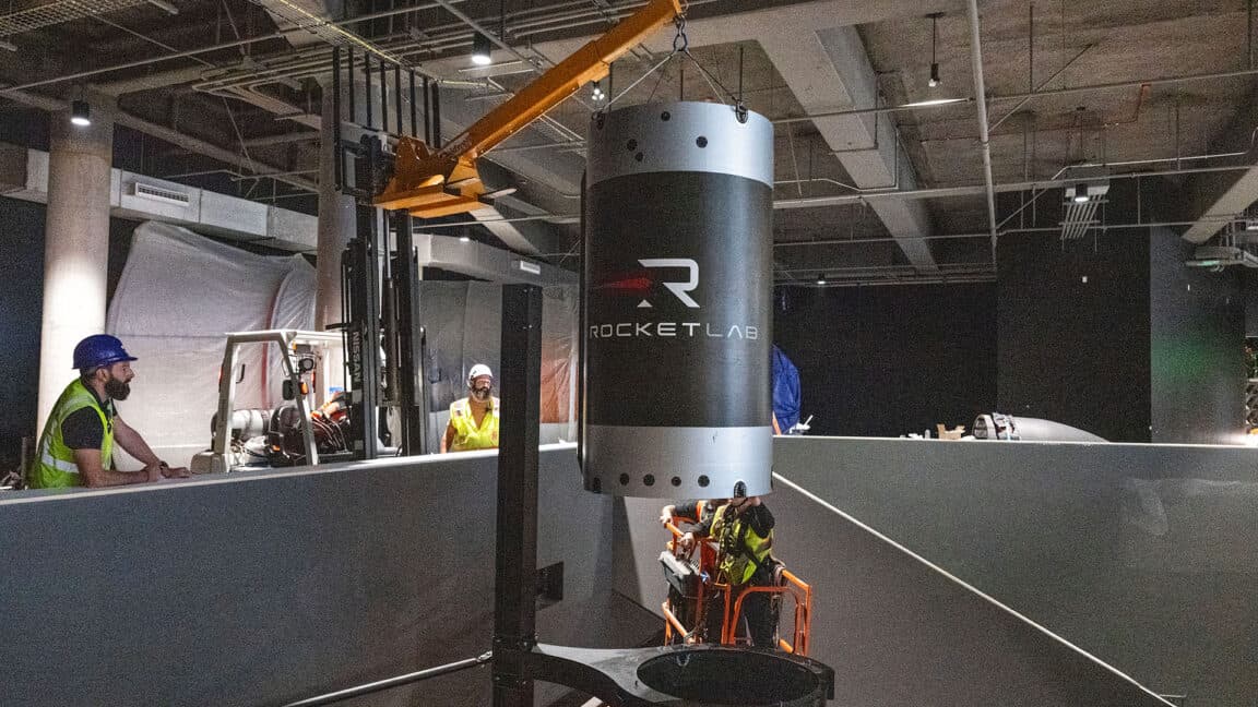 "Rocket Lab's Electron hits the CA Science Center like 🚀✨ First Wholesome Artifact? 🥲 #SpaceIsBae"