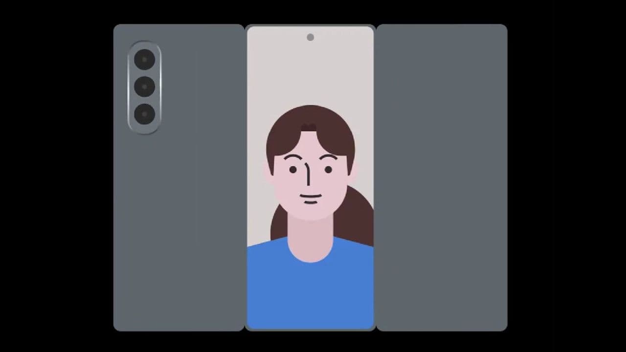 👀 Samsung's Galaxy Z TriFold dropped its glow-up like: "Look, no hands!" 📱✨ #UnfoldingDrama 💀🔥