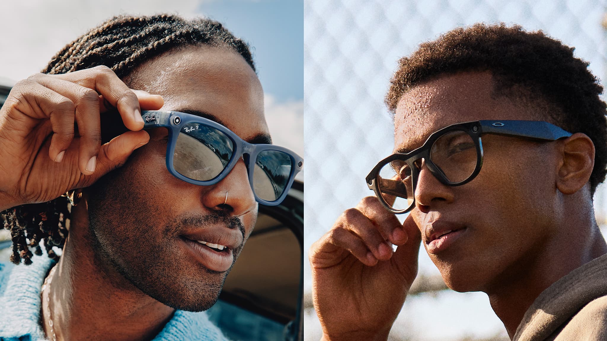 "Oakley vs. Ray-Ban: Battle of the Meta Specs 🍕👓 Who's flexing harder? #GlassesGotJokes 💀🔥"
