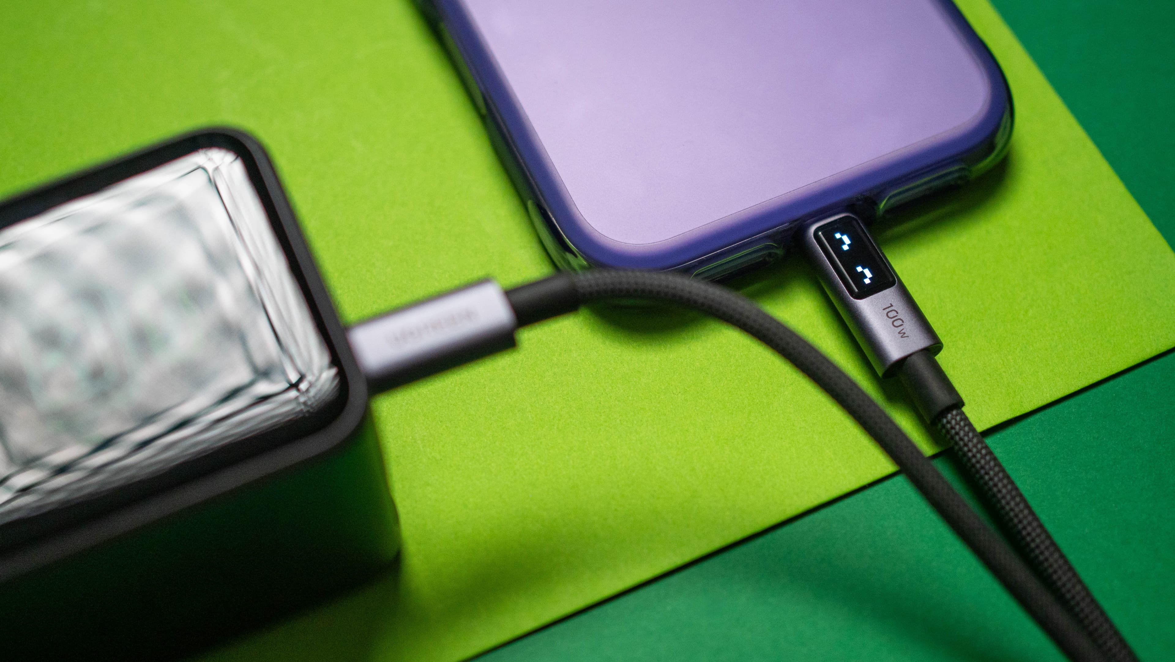 "100W USB-C cable got Android users feeling like Elon in a Tesla! Just $9? Bet! 💸⚡️ #DealOrNoDeal"