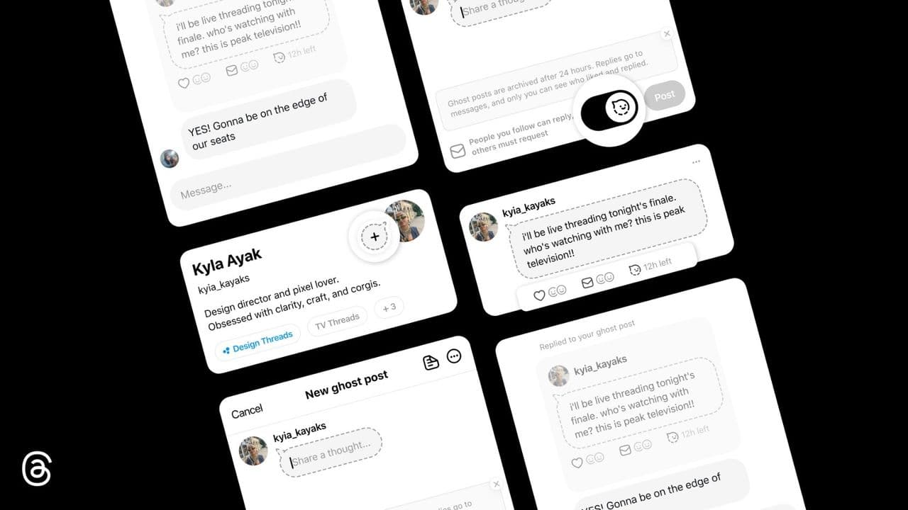 "Threads dropping ghost posts 🔥💀: Perfect for your hot takes that need to disappear, no cap! 👻⏳"