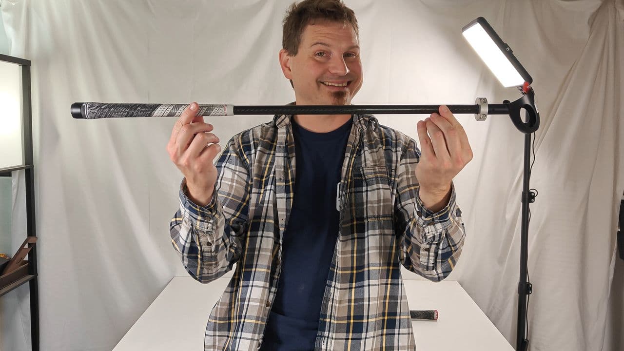 "Played VR golf for a decade, but AMVR’s haptic club hit different. 🏌️‍♂️⚡️ No cap, I’m vibing! 🔥💀"