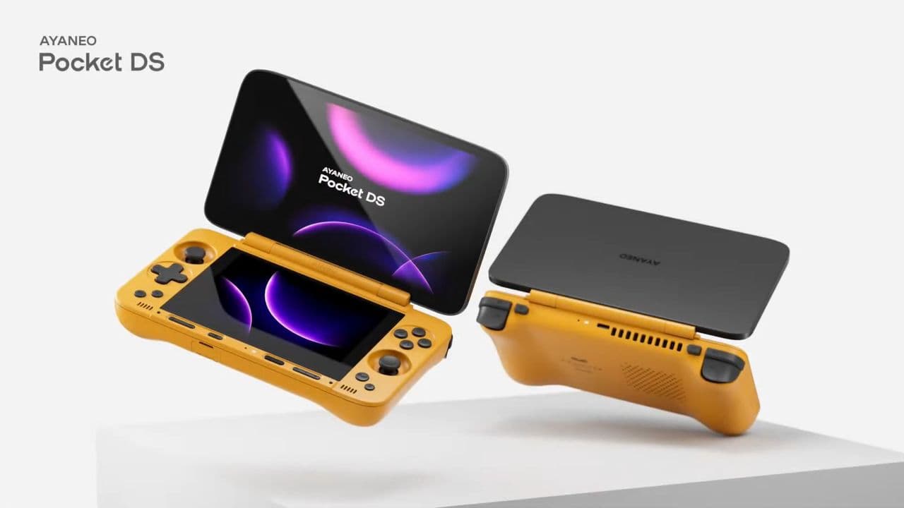 AYANEO’s Pocket DS: The ultimate gaming time machine! 🚀🕹️ NES to Switch? No cap, it’s built different! 🔥💀