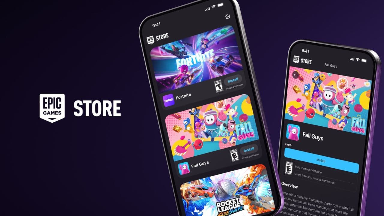 Epic Games on Android hit Google Store like a glow-up after a court glow-up! 💅🔥 #NoCap #EpicWin
