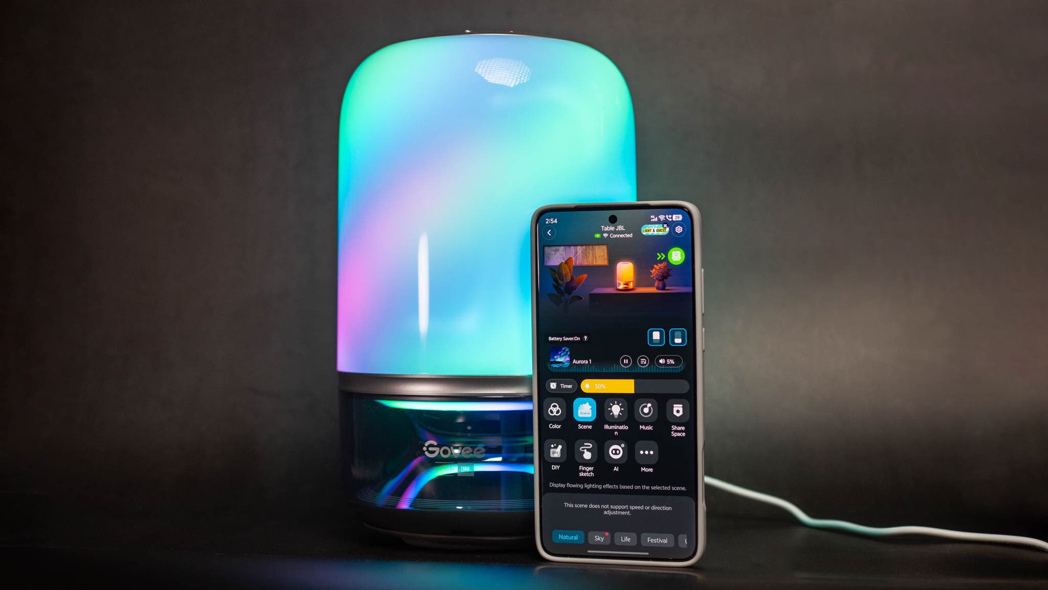 "Yo, Govee just dropped a lamp + JBL combo that slaps harder than your ex’s excuses. 🔥💡🎶 #VibeCheck"