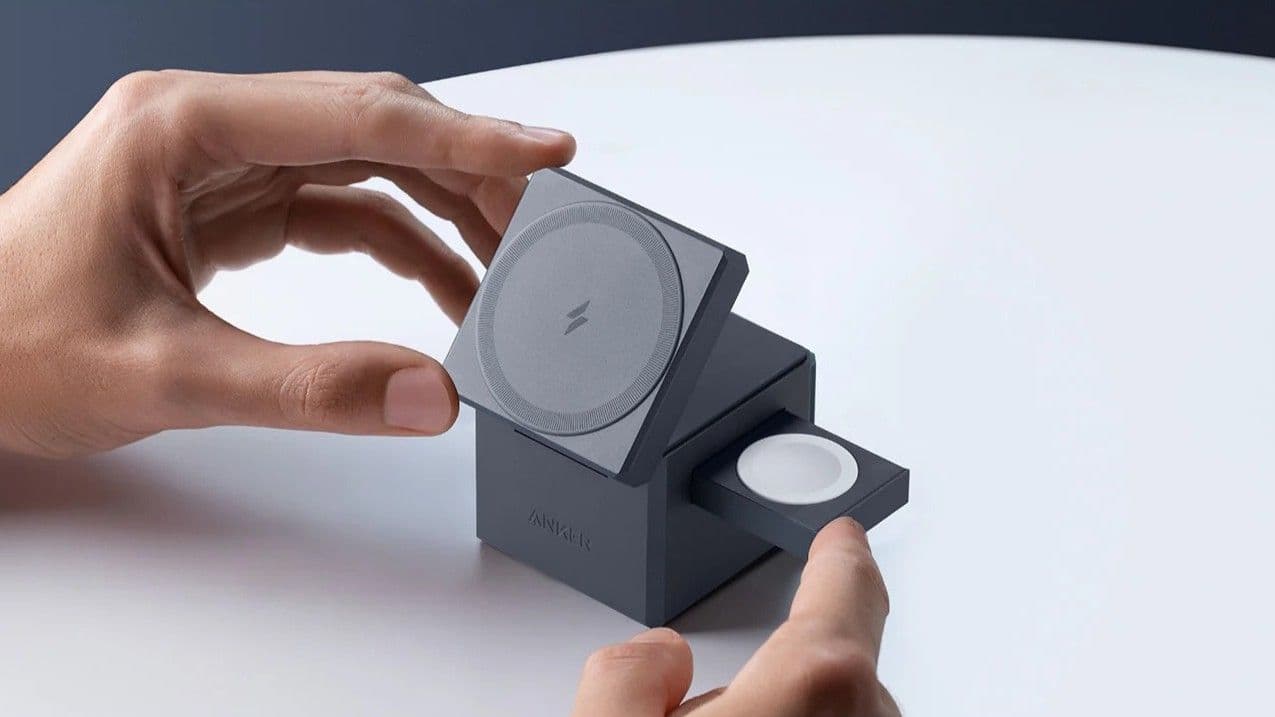 "Anker 3-in-1 Cube charger hit hard with 50% off in the UK 🇬🇧 and 30% in the US 🇺🇸! Cop it before it’s gone! 💰💀"