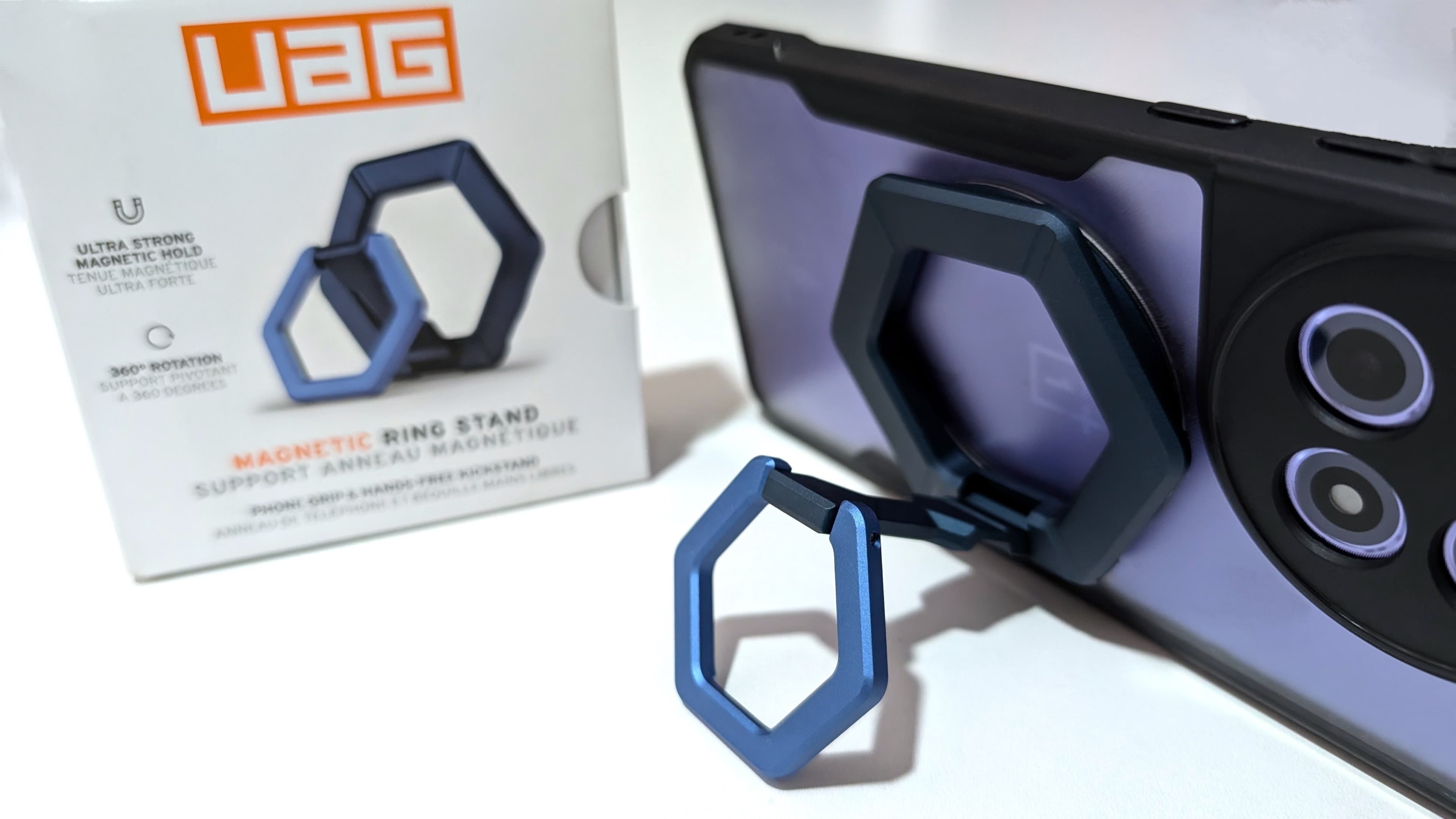 "Bro, the UAG Magnetic Ring Stand is literally the Thanos of phone grips. Snap, and it's over! 💀✨🔥"