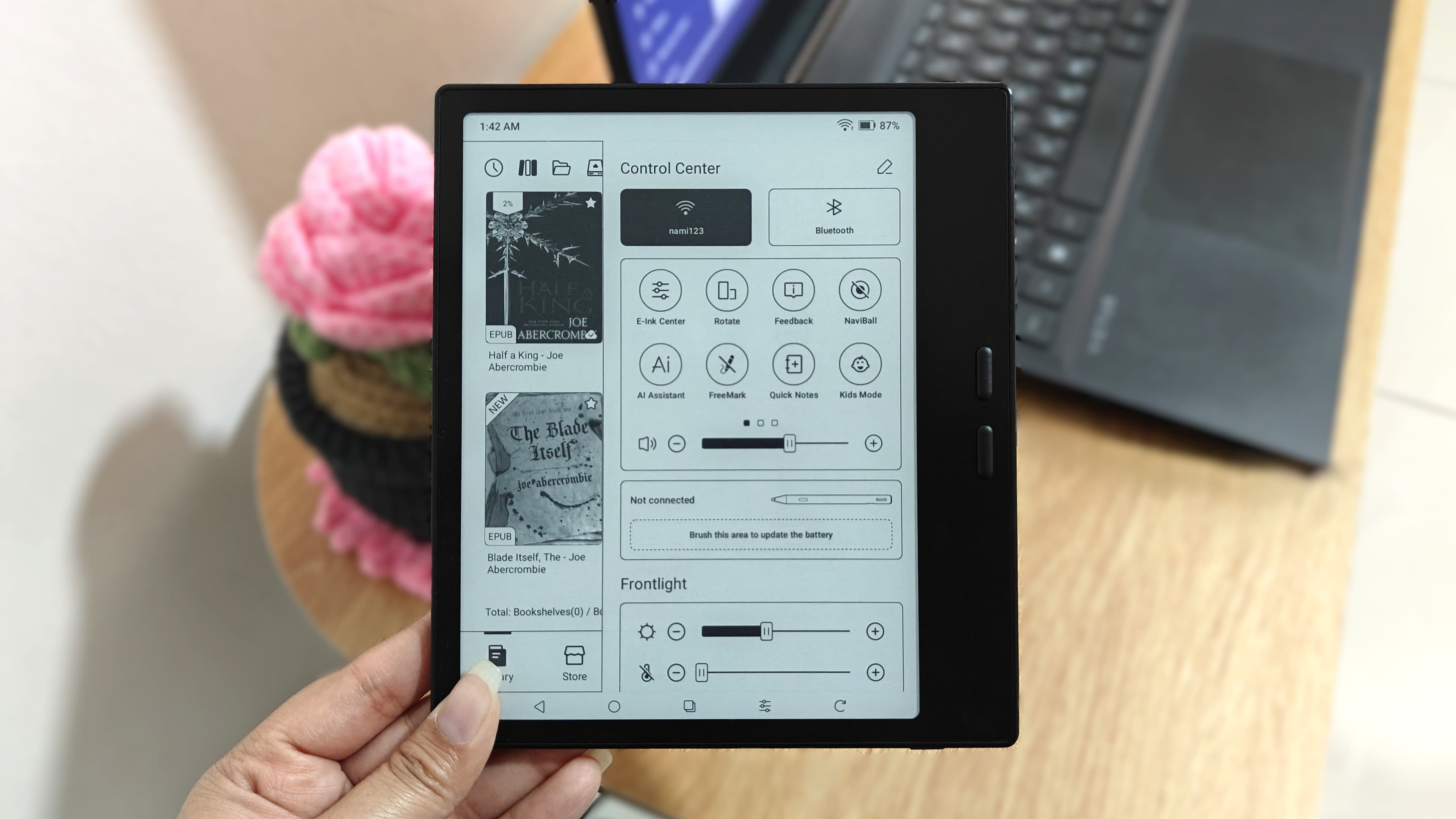 "Skip the Kindle this Prime Day, fam! Onyx Boox is the real glow-up! 📚✨ #Based #EreaderFlex 💀🔥"
