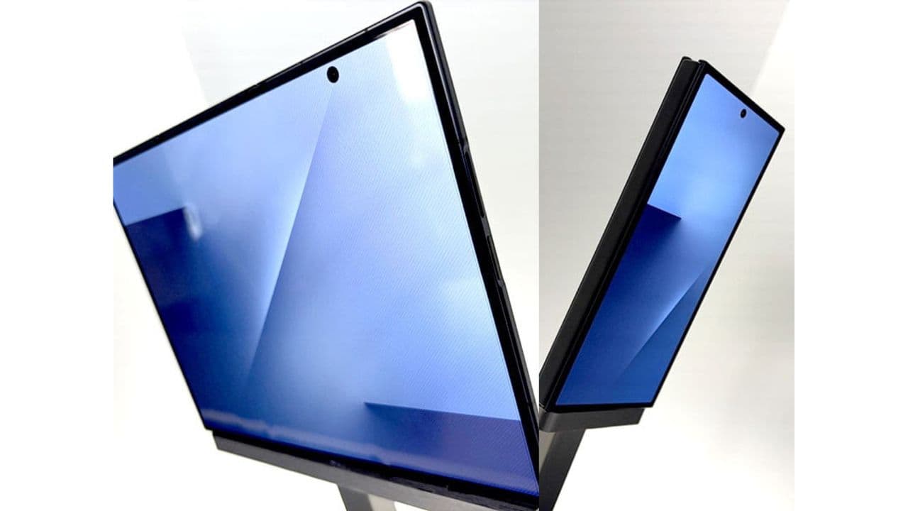 "Samsung's trifold phone drop: folding 3x the hype, 0x the battery life! 💀📱💔 #WhatIsThisWizardry"