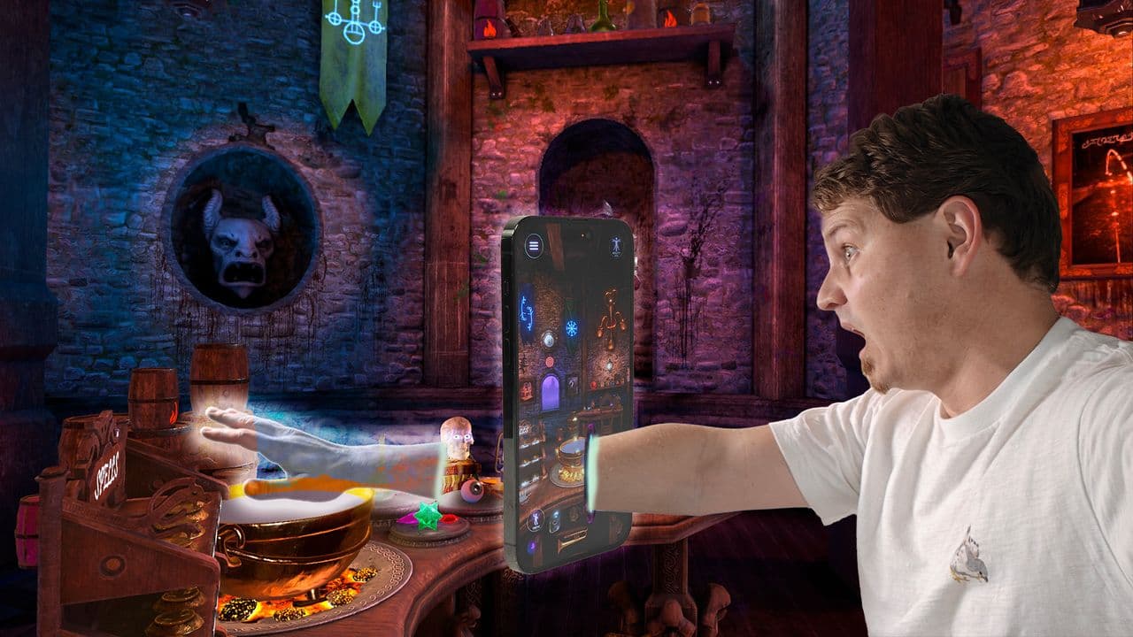 "Hand-tracked VR on a phone? ๐คฏ That's like finding an HP printer that works! ๐๐ #TechWizardry"