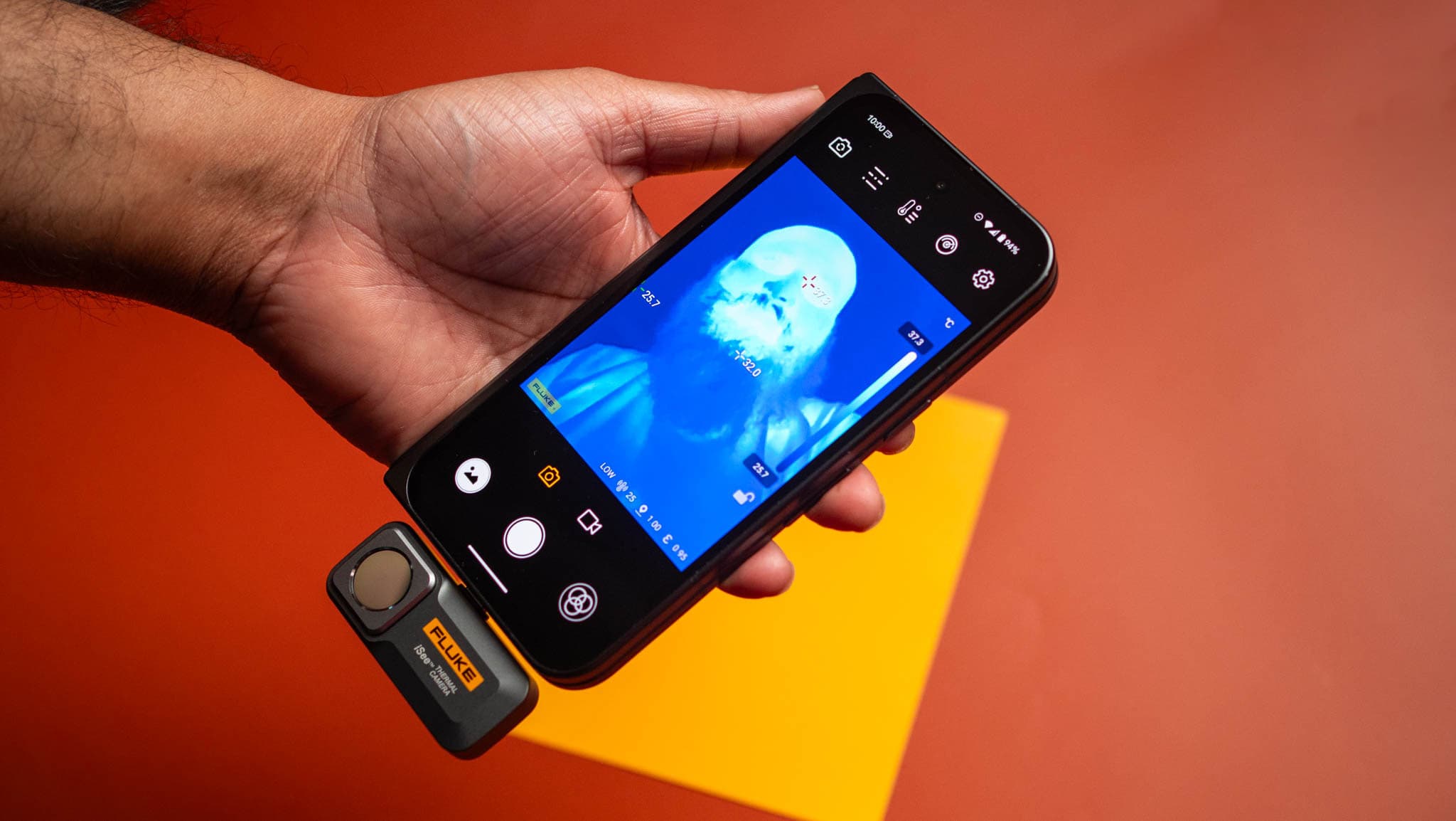 "Finally, a dongle that levels up your Android with thermal vision 🔥👀!! Rare discount? Say less! 💸💀 #GamerGlowUp"