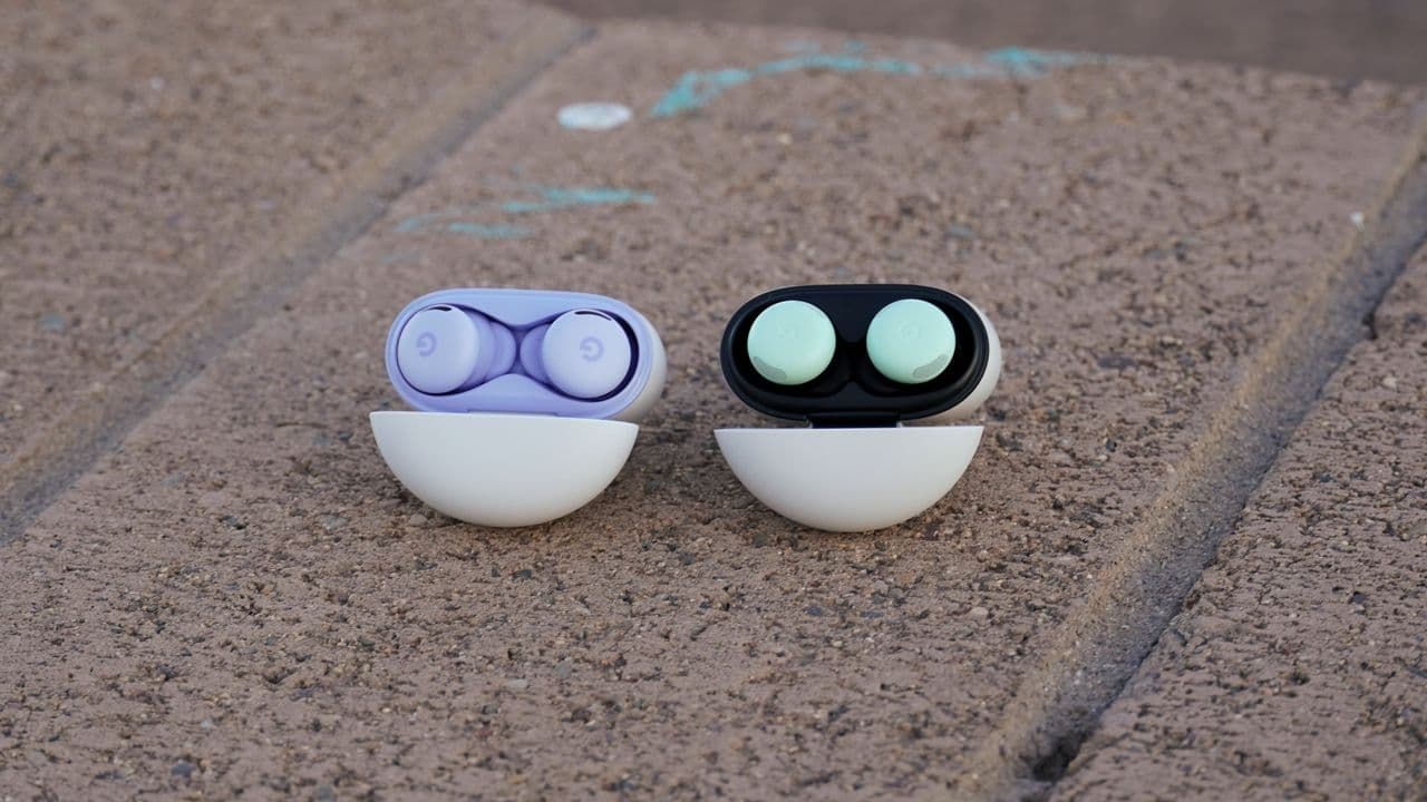 "Google Pixel Buds 2a vs. Pro 2: 💸 Broke vibes or flexin’ like Bill Gates? 💀👀 #DecisionsDecisions"