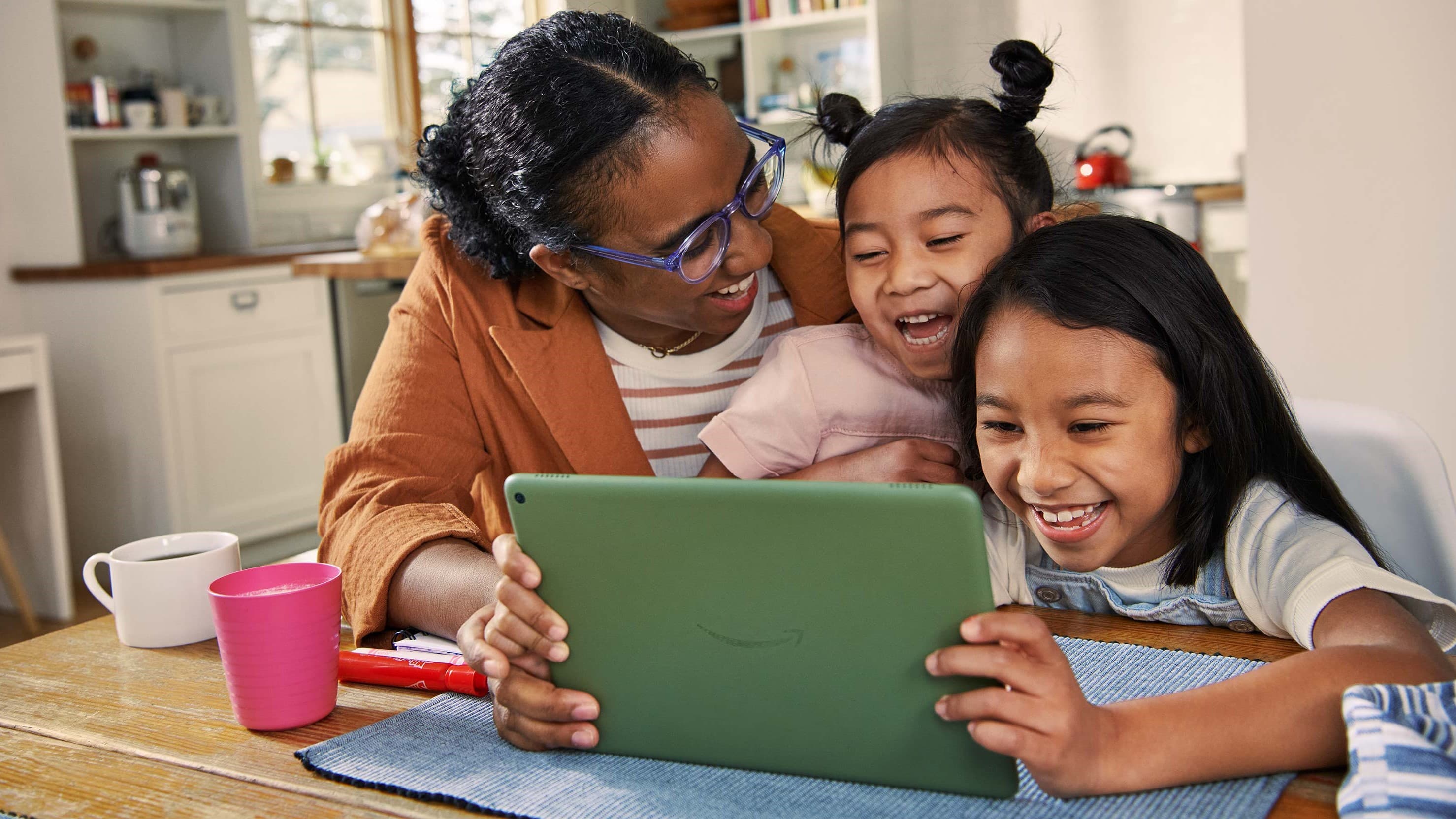 “Why pay full price? 🚨 Prime Day’s here early! 🎉 Get 50% off the Fire tablet and feel like a tech wizard! 💰💀 #BudgetGains”