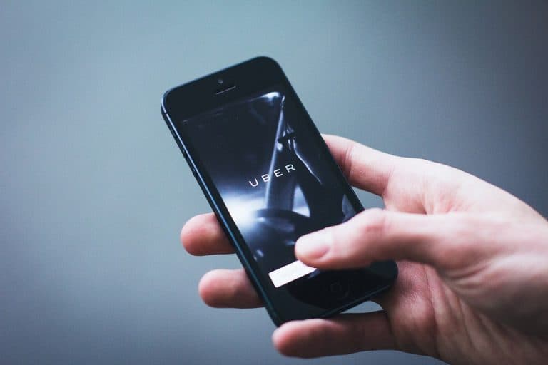 "Uber flexing 💪💸 while Lyft is still buffering 🔄😂 #RidingTheLameTrain 🚕💀"