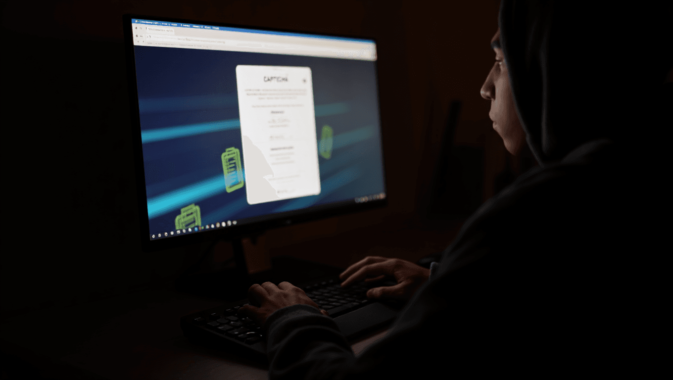 "Splunk just caught hackers simping for your info with fake CAPTCHAs 💻🚨 #Cringe #NotTodaySatan"