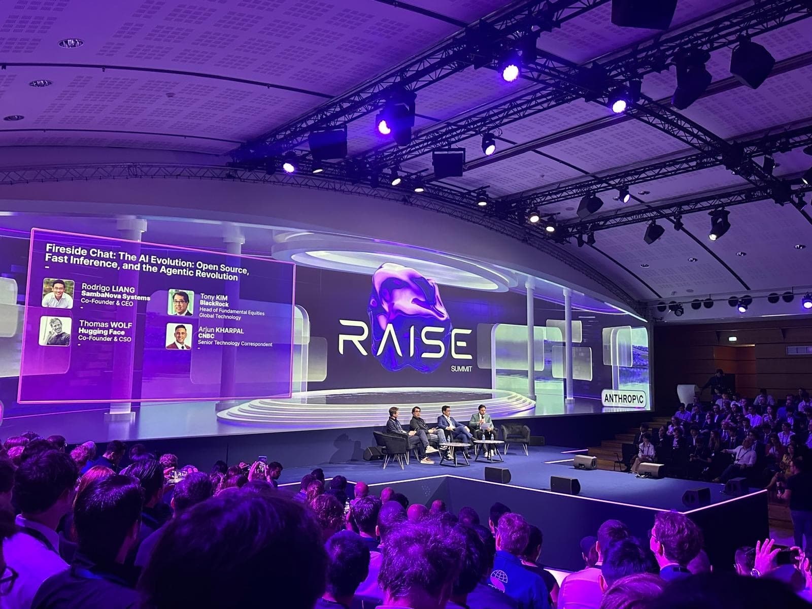 "AI ecosystems flexing harder than my wifi at the RAISE Summit 💅🤖 #TechFlex #NoCap"