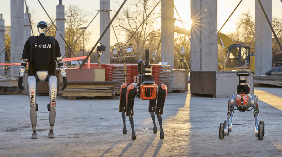 FieldAI just bagged $405M 💸 to make robots less cringe and more based. We're safe, right? 💀🤖🔥