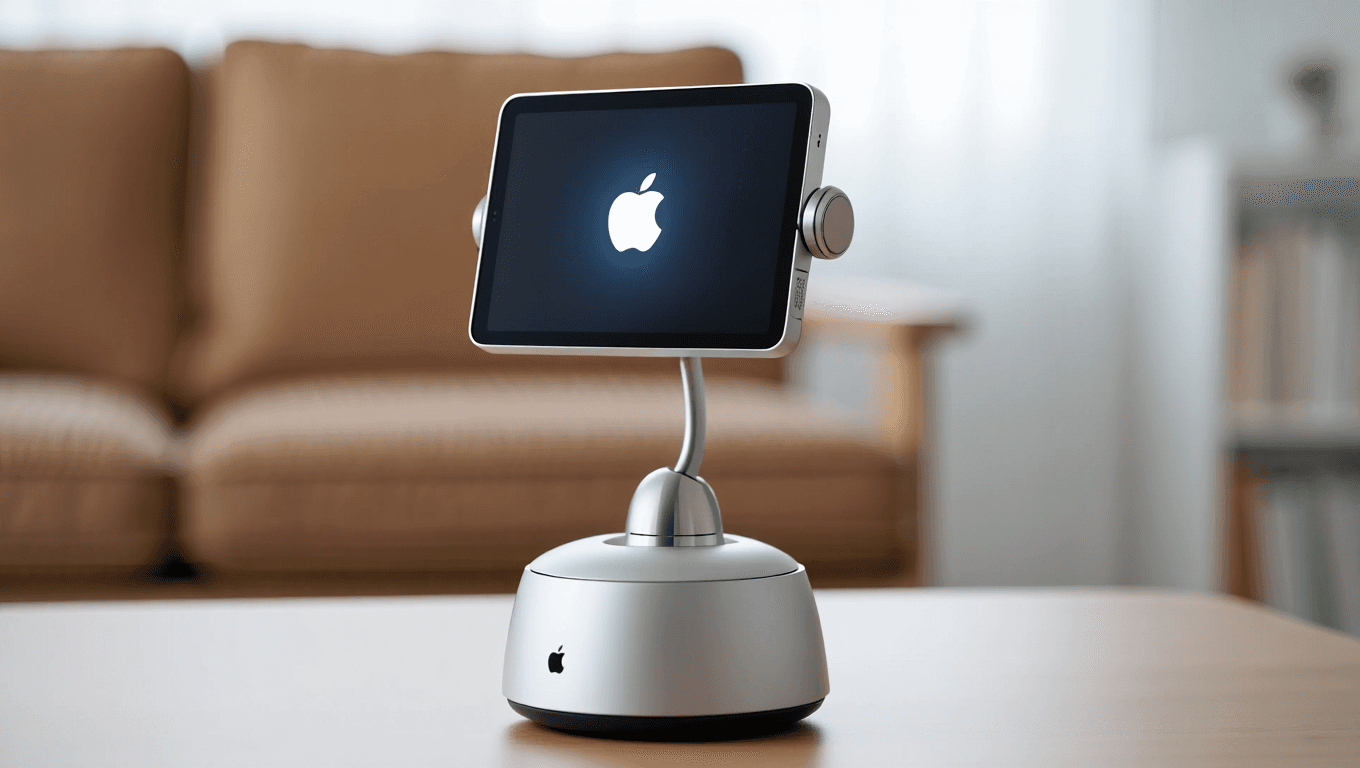 "Apple’s dropping a tabletop robot in 2027? Bro, it better serve snacks or I’m seething 💀🚀 #TakeMyMoney"
