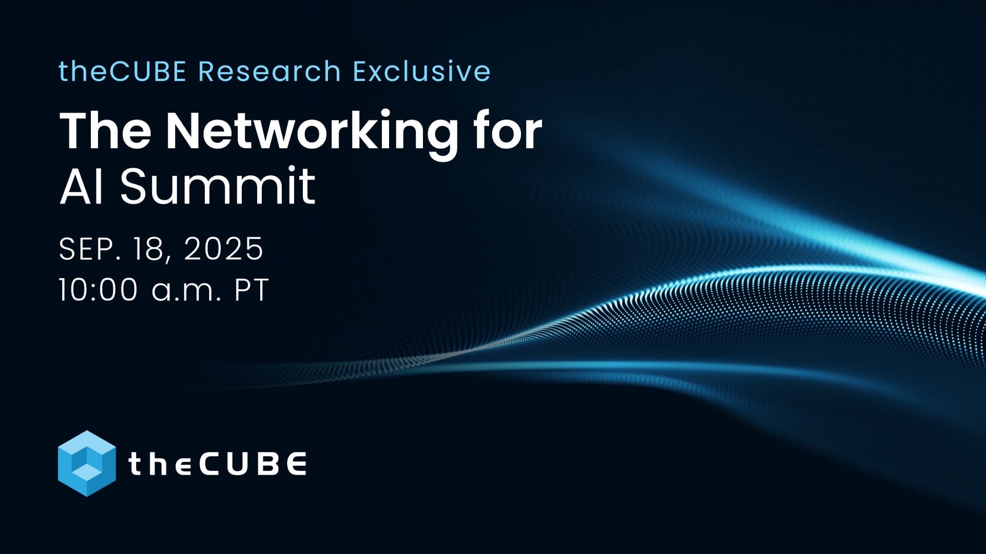 "Networking for AI Summit: Prepare for more cringe than your last Zoom call 😵‍💫💻 #JoinTheCube"