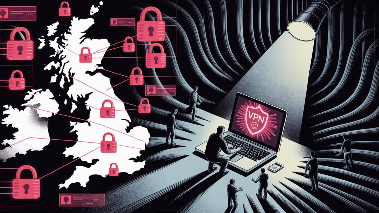 "UK Online Safety Act got us all like 🏃‍♂️💨 VPNs & dark web vibes rising faster than my GPA! 📈💀"