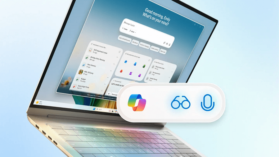 "Microsoft just dropped Copilot features 💻✨—finally a reason to stop yelling at my PC! 🚀💀 #Blessed"