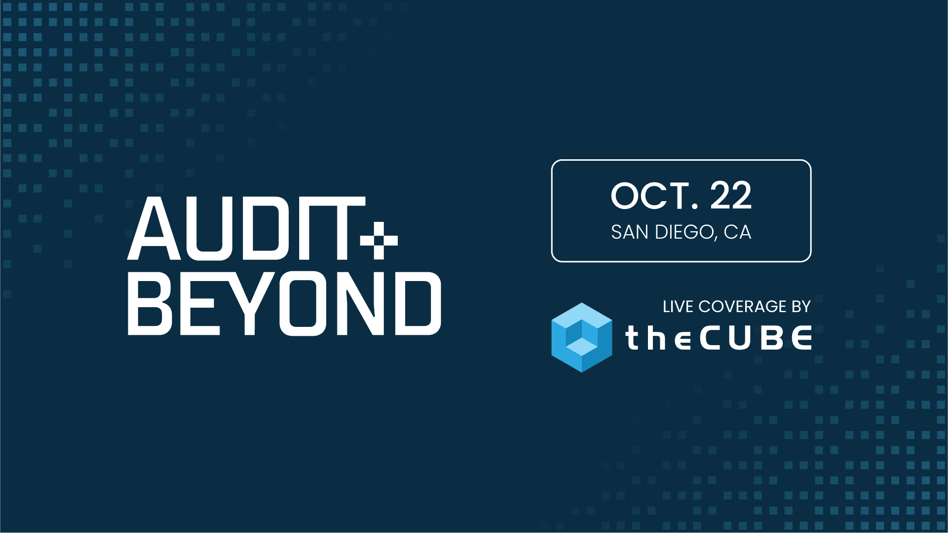 "Audit season: the only time 'beyond' means surviving spreadsheets 💀🚀 Join theCUBE Oct 22 & pray! 🙏"