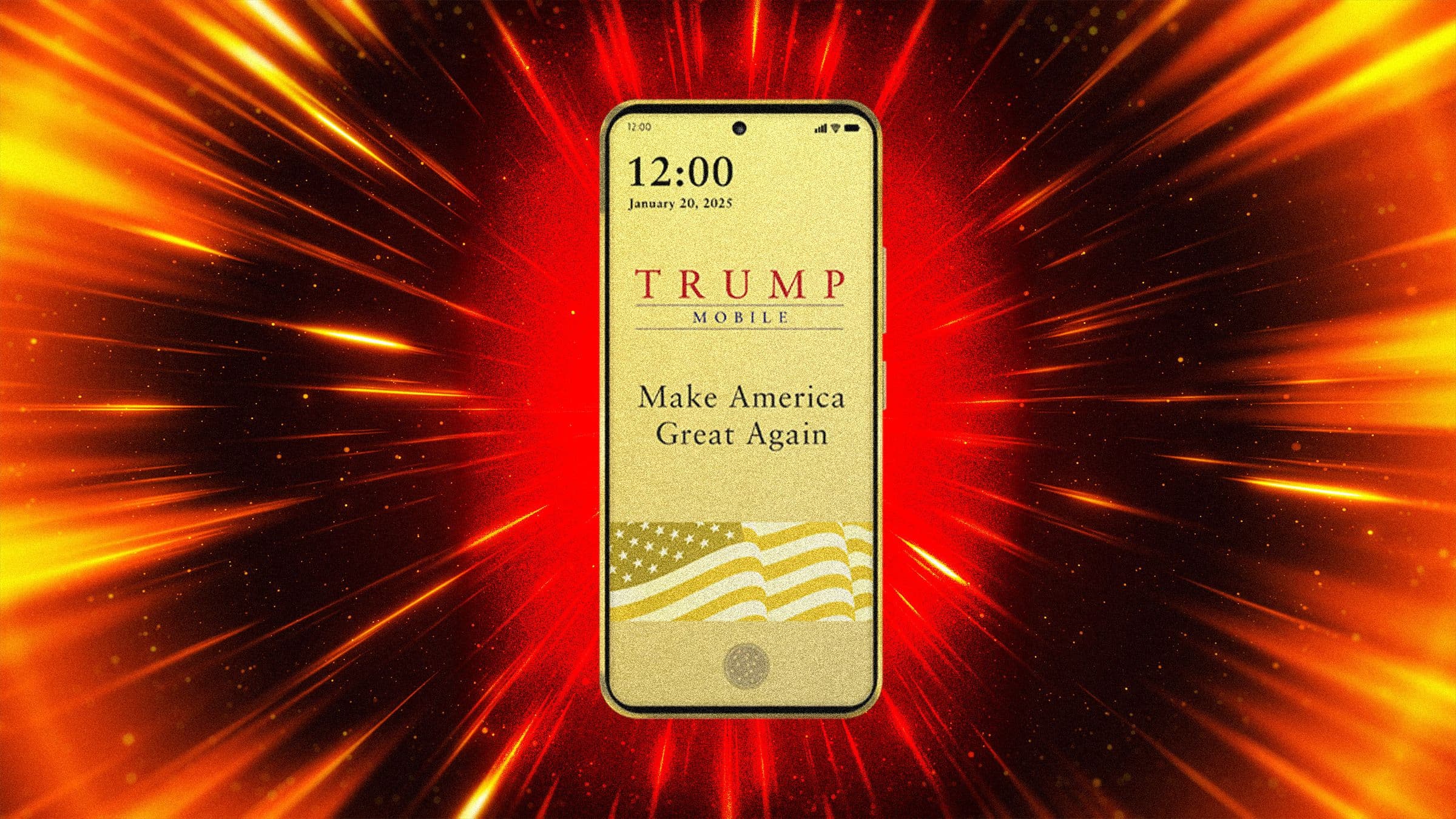 "When your Trump Phone updates and suddenly feels like a whole new species 🤖💀 #WhatIsThis"