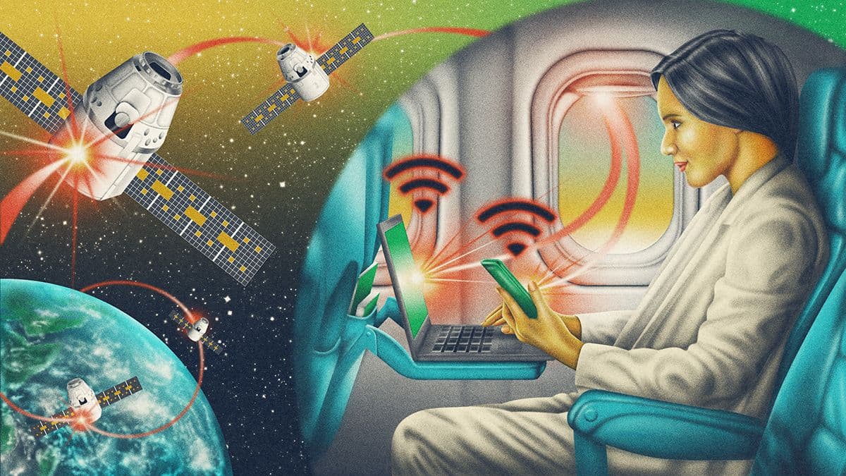"Airplane Wi-Fi: Here’s the glow-up we didn’t ask for! 😤✈️ No cap, I’m shook! 🔥💀"