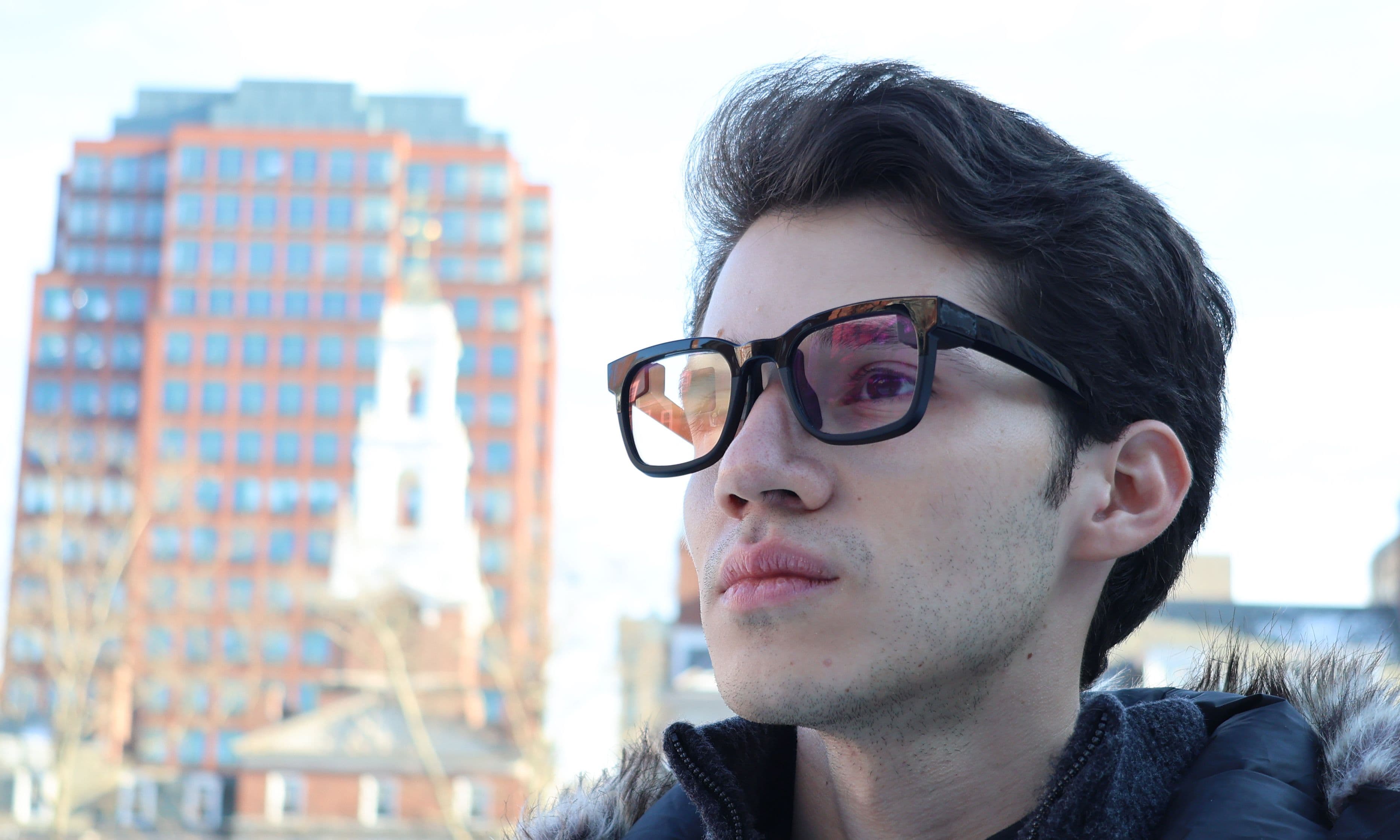 "Just got these transcribing glasses, now I see the world in HD captions 💬🔥 #SubtitlesForLife #Blessed"