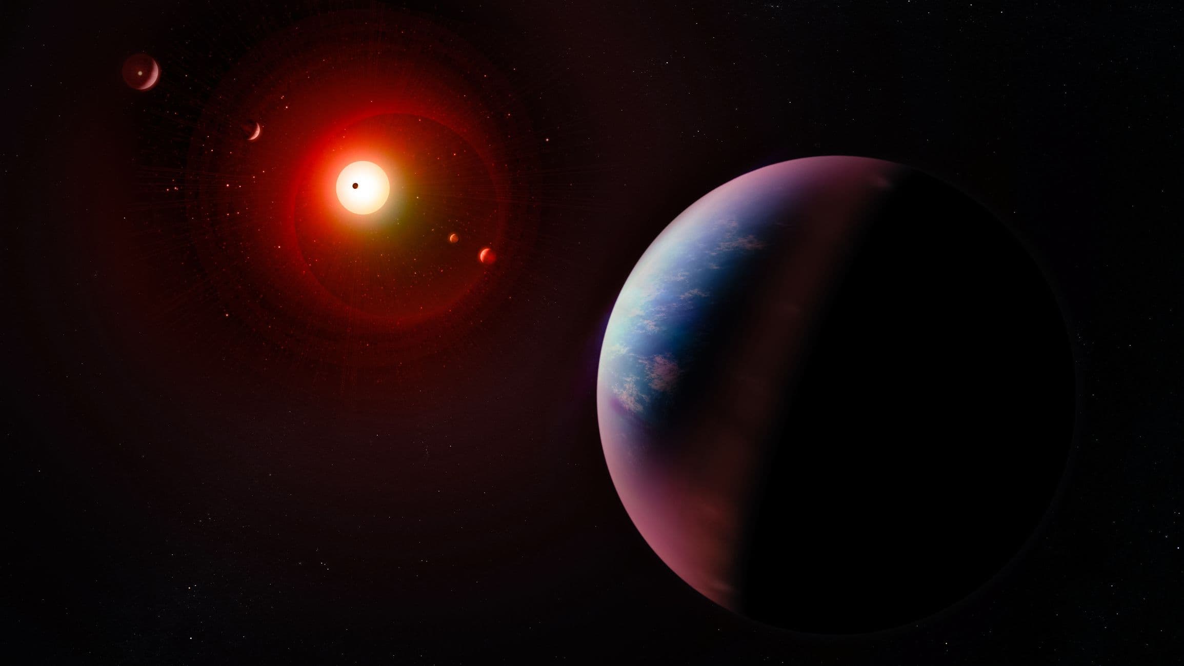 "5 Potentially Habitable Planets in This Star System? Earth 2.0, I'm tryna move! 🪐🚀💀 #SpaceGoals"