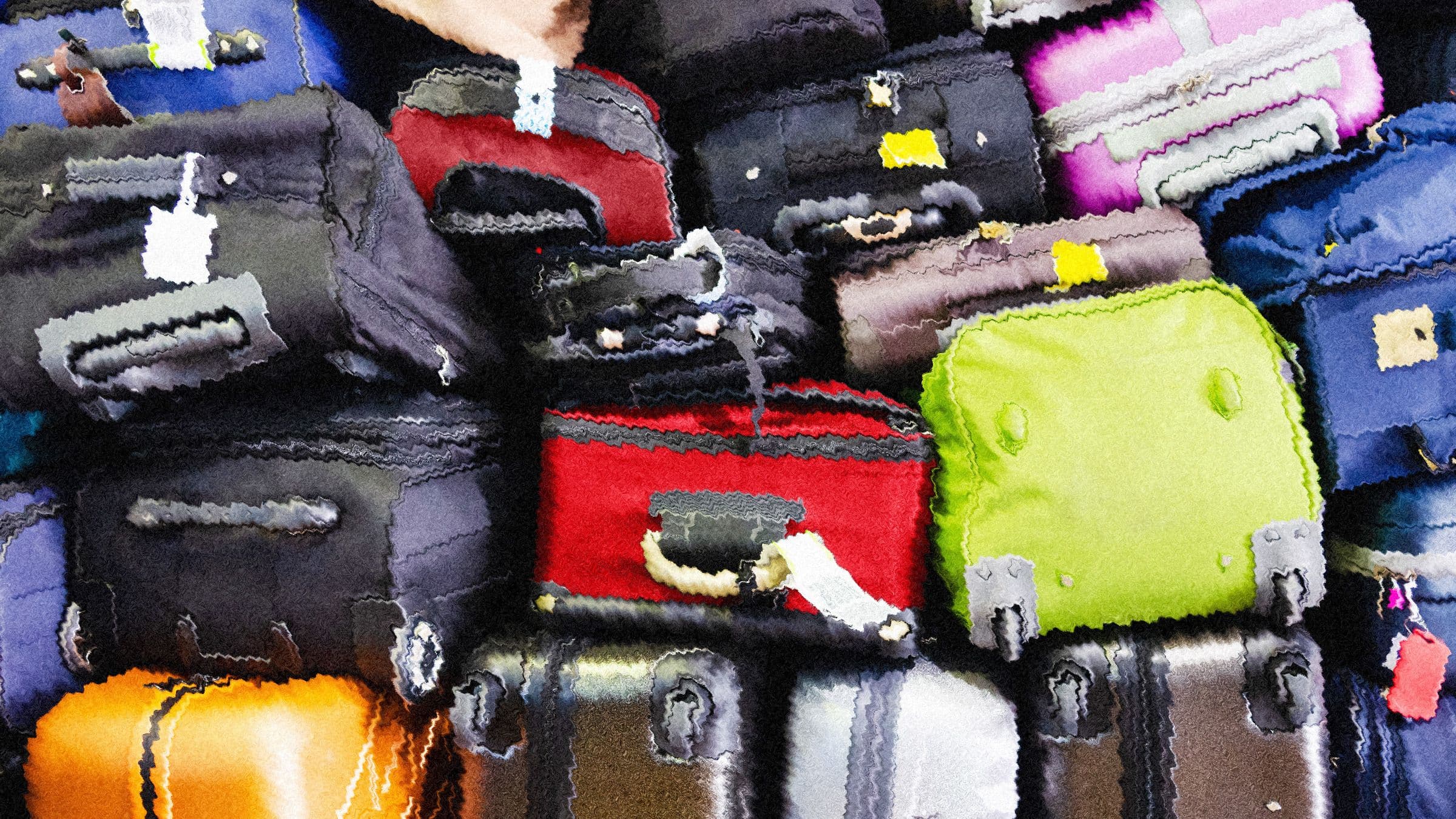 When your luggage service exposes all your deets: leaks hotter than my travel plans! 💀✈️ #Yikes #SpyVsSpy