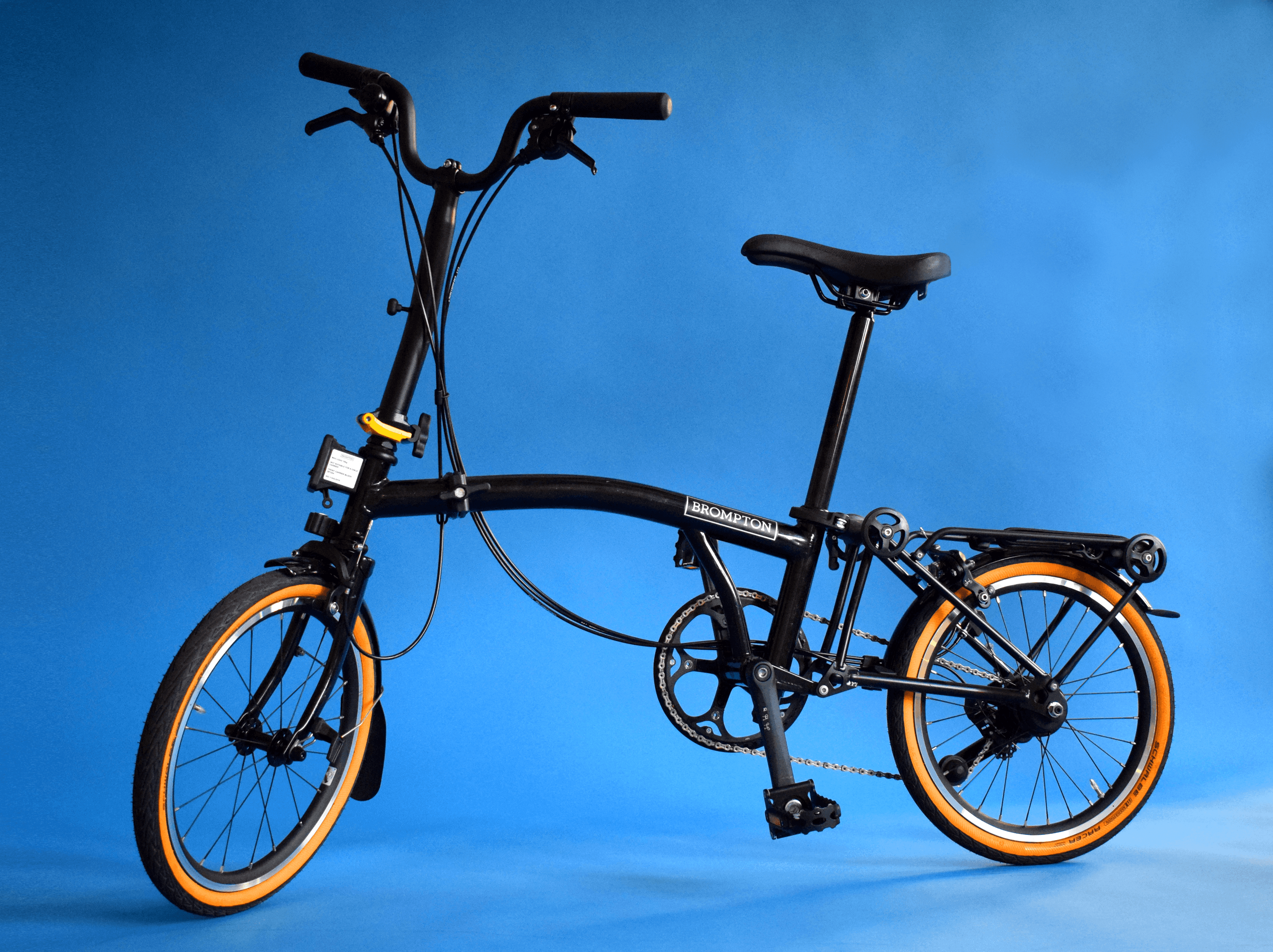 "How to make your grandma's foldable bike flex on the e-bikes like 💪🔥 #BromptonGlowUp #FutureProof 🚴‍♂️"