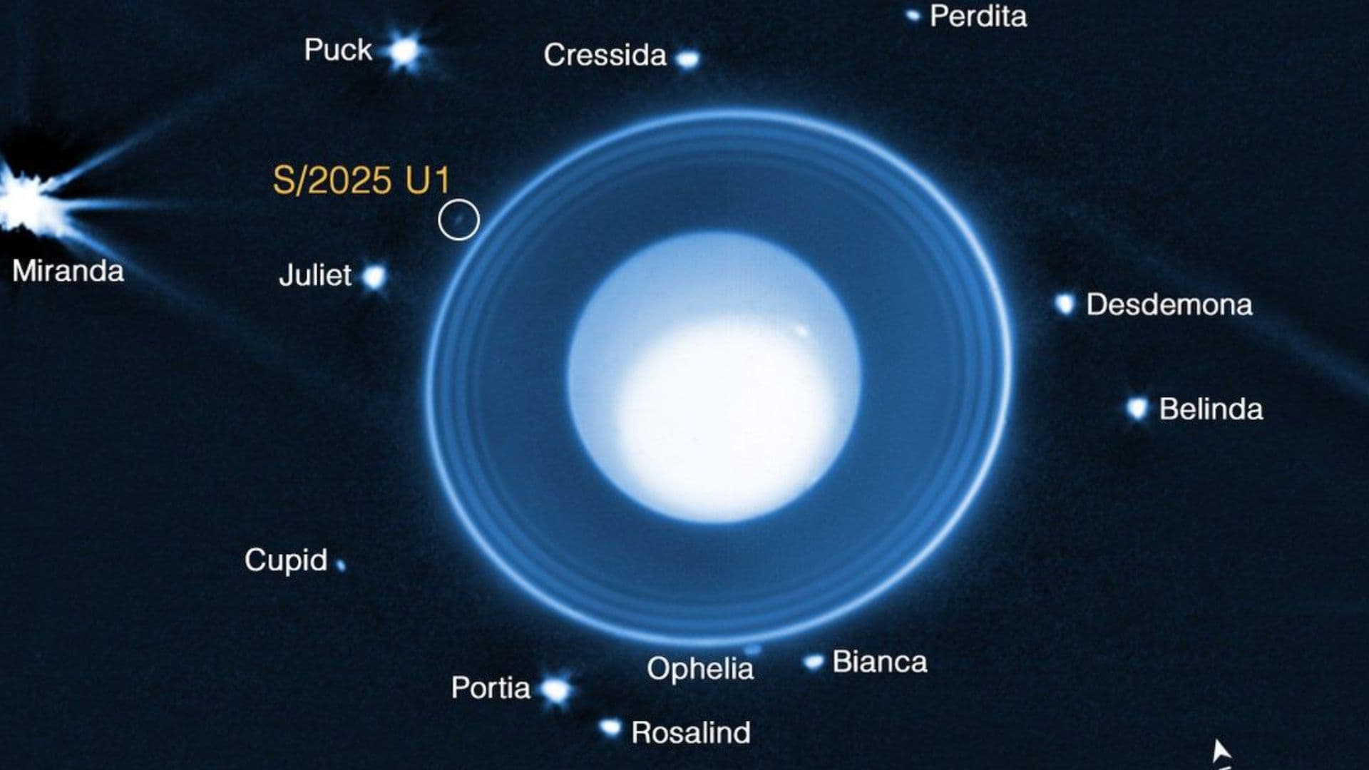 “POV: Uranus just dropped a moon like it’s hot 🌕💀 #SpaceIsWeird #NoCap”