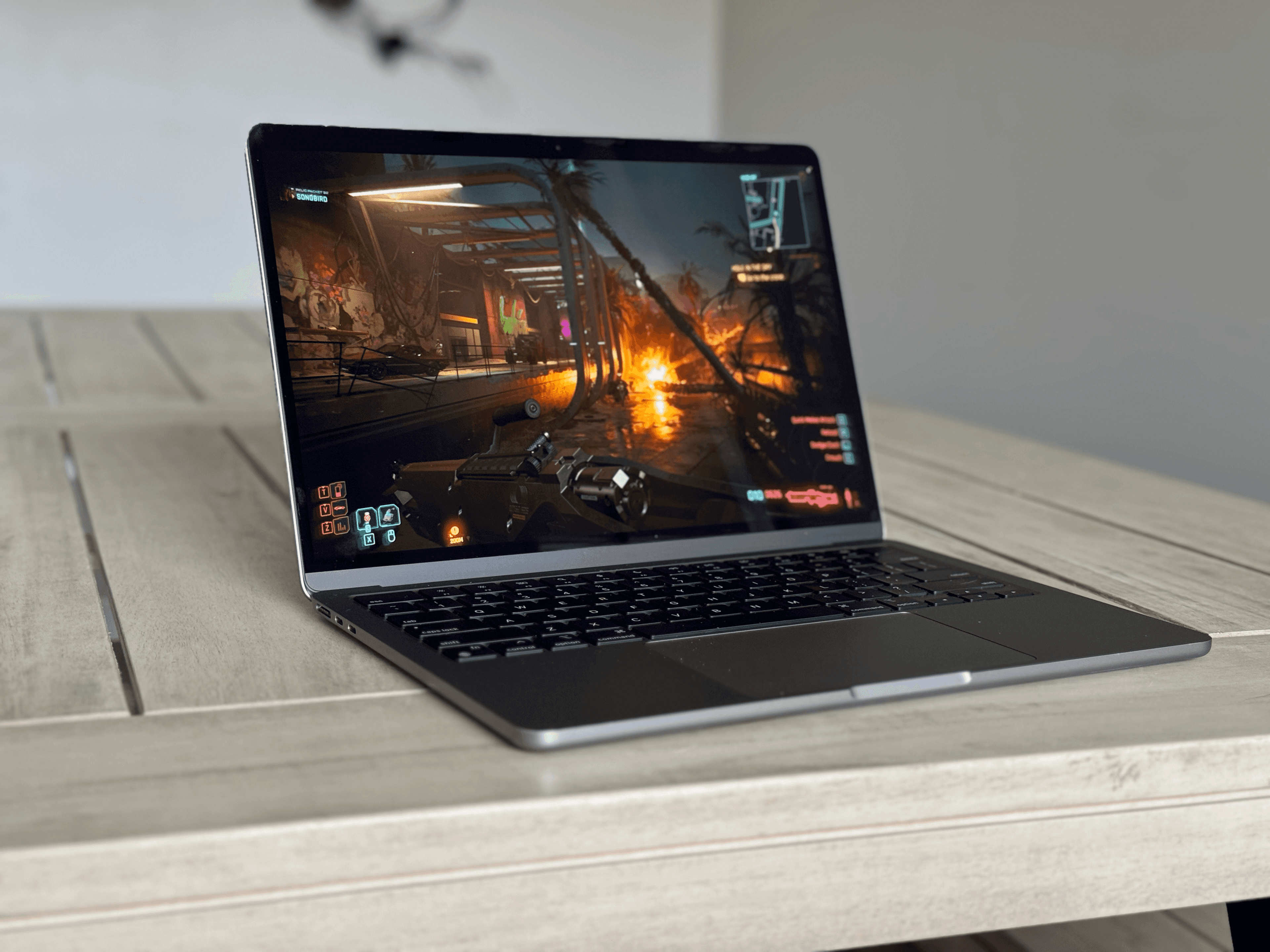 "RTX 5080 in a MacBook? Nvidia's flexing harder than my bank account after a sale 💀💸 #PCMasterRace"