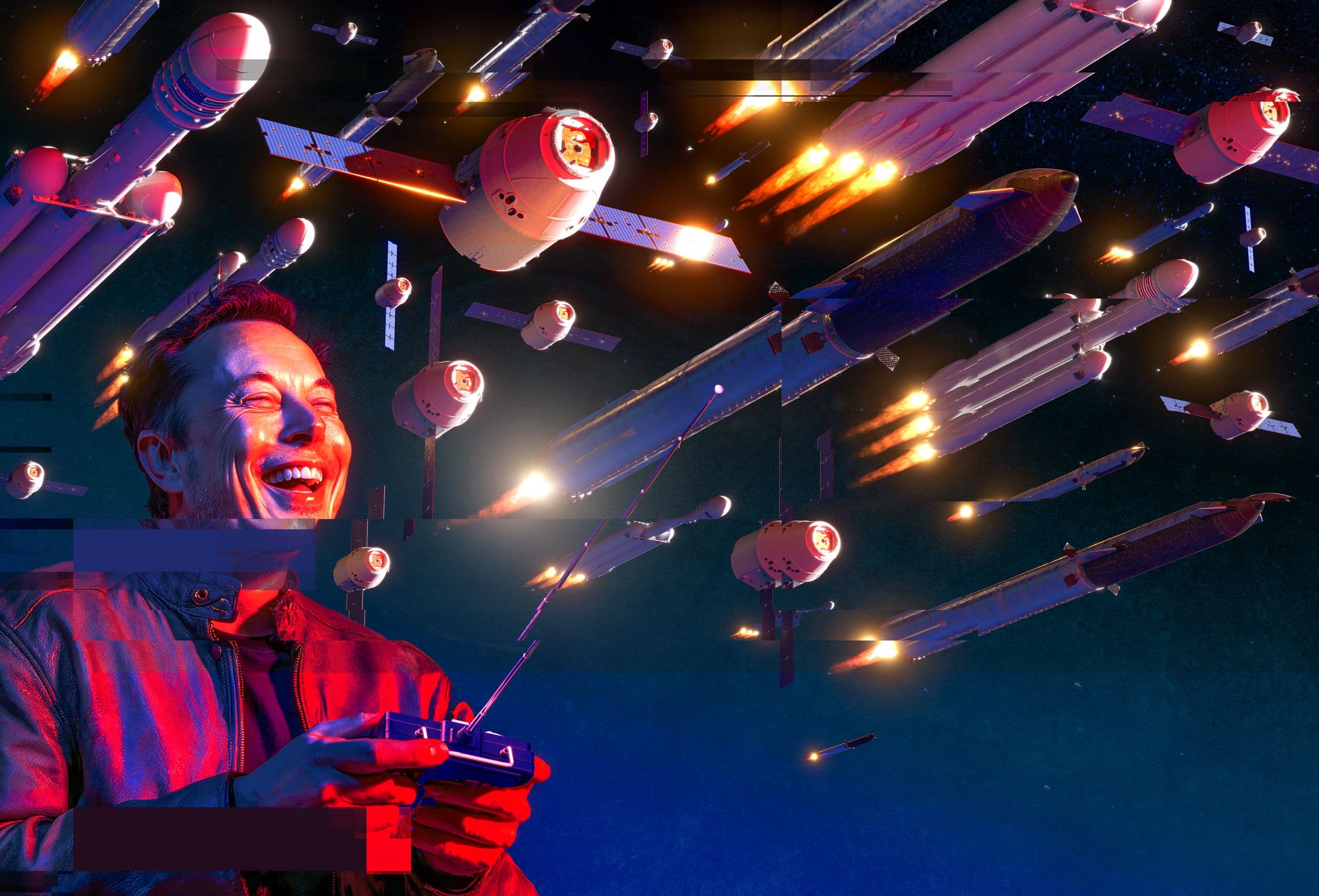 Elon Musk plotting to be space's Slay Queen 👑🚀 Who's gonna stop this space boss? 💀👀 #NotTodaySatan