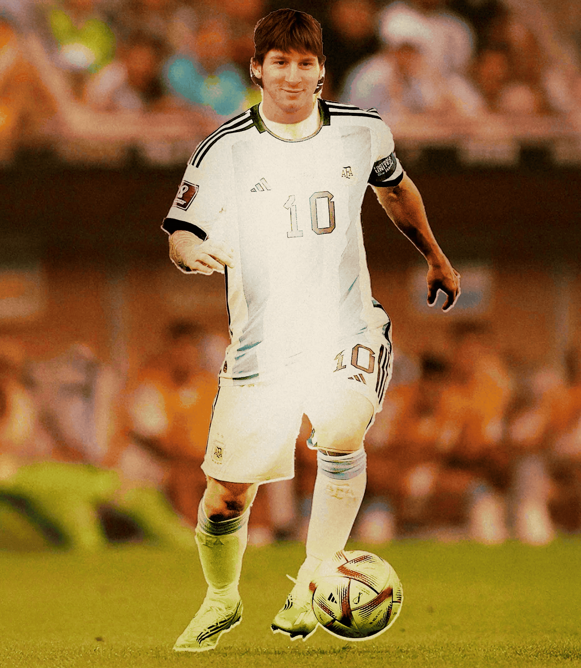 "Messi says bye to World Cup & no cap, early retirement just got yeeted into oblivion 🔥💀 #GOAT"