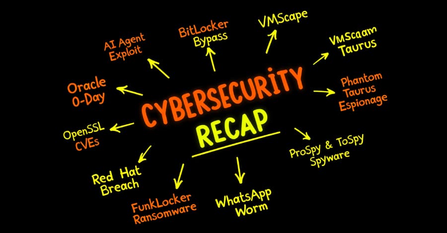 🚨 Weekly Tech Drama: Oracle’s 0-Day got us like 😱, BitLocker bypass on that "let’s go!" vibe, & WhatsApp worm is just cringe! 🐛💀 #TechFails #NoCap