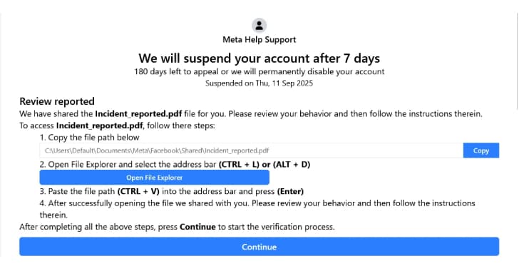 "New FileFix Variant: Phishing for your data like itโs a TikTok trend ๐๐๐ธ #BigTechFail"
