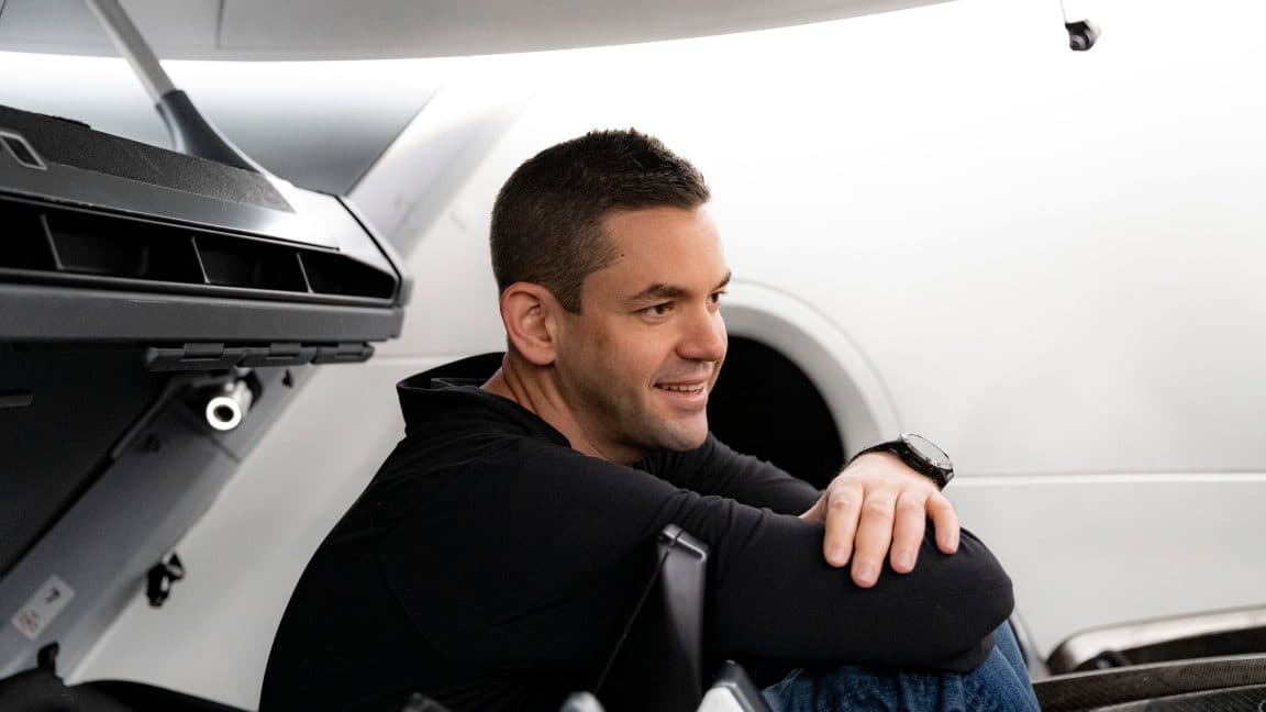 "Jared Isaacman back at NASA like he never left 🚀💀 #SpaceDadEnergy #WeLoveAComeback"