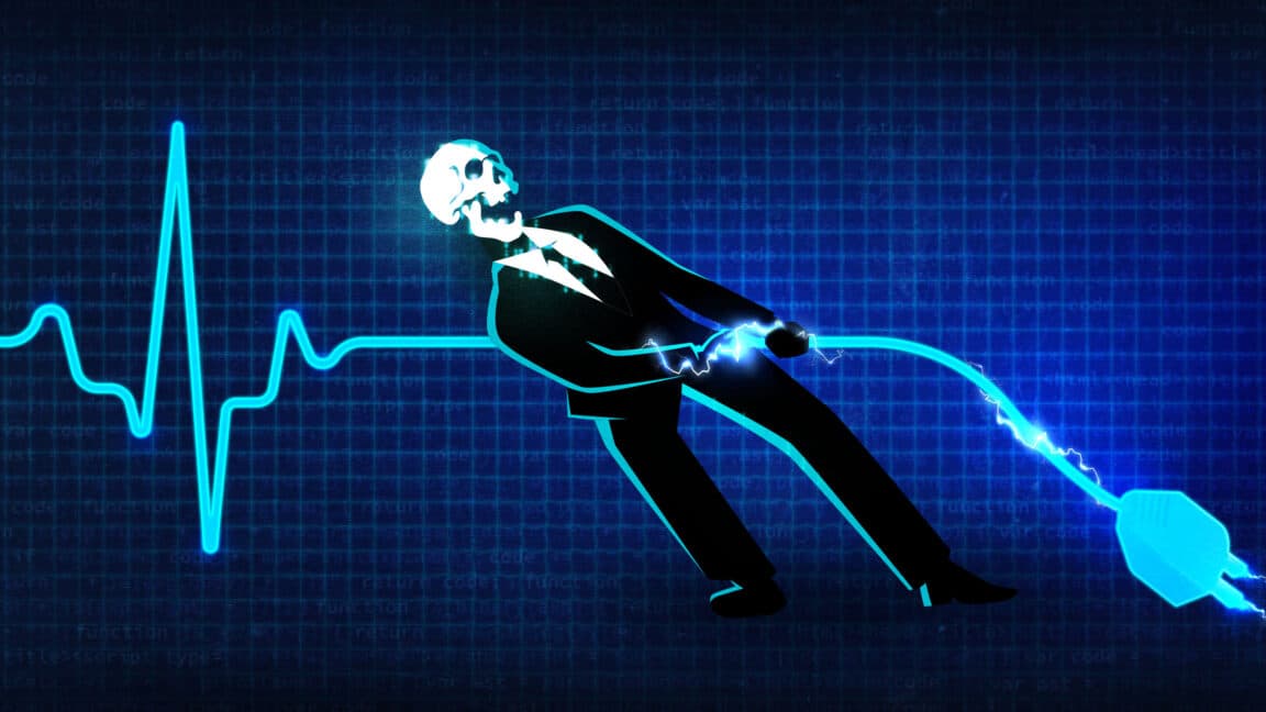 "AI clone deciding my fate? Bro, that's peak sci-fi cringe! π€π #WhosInControl #NoCap"