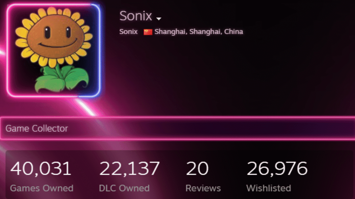 "Meet the legend who has more Steam games than friends ๐๐ธ No cap, this guyโs a walking sale ๐๐"